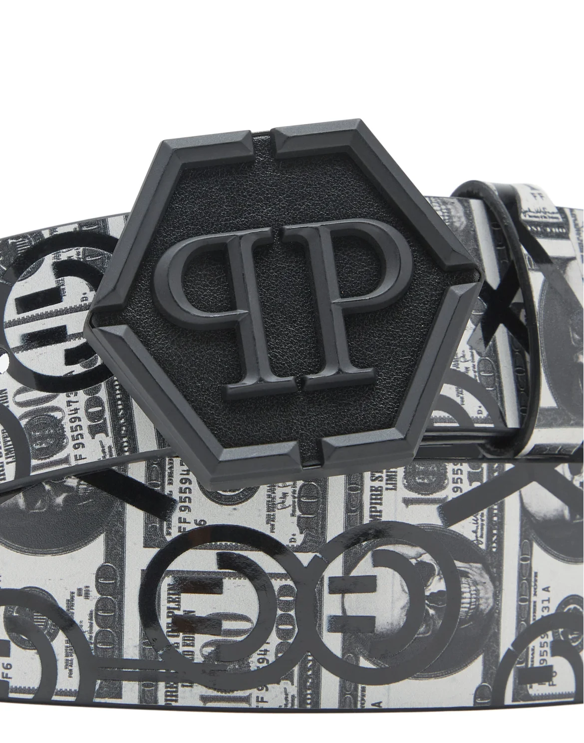Patent Belt Dollar, цвет: Мультиколор