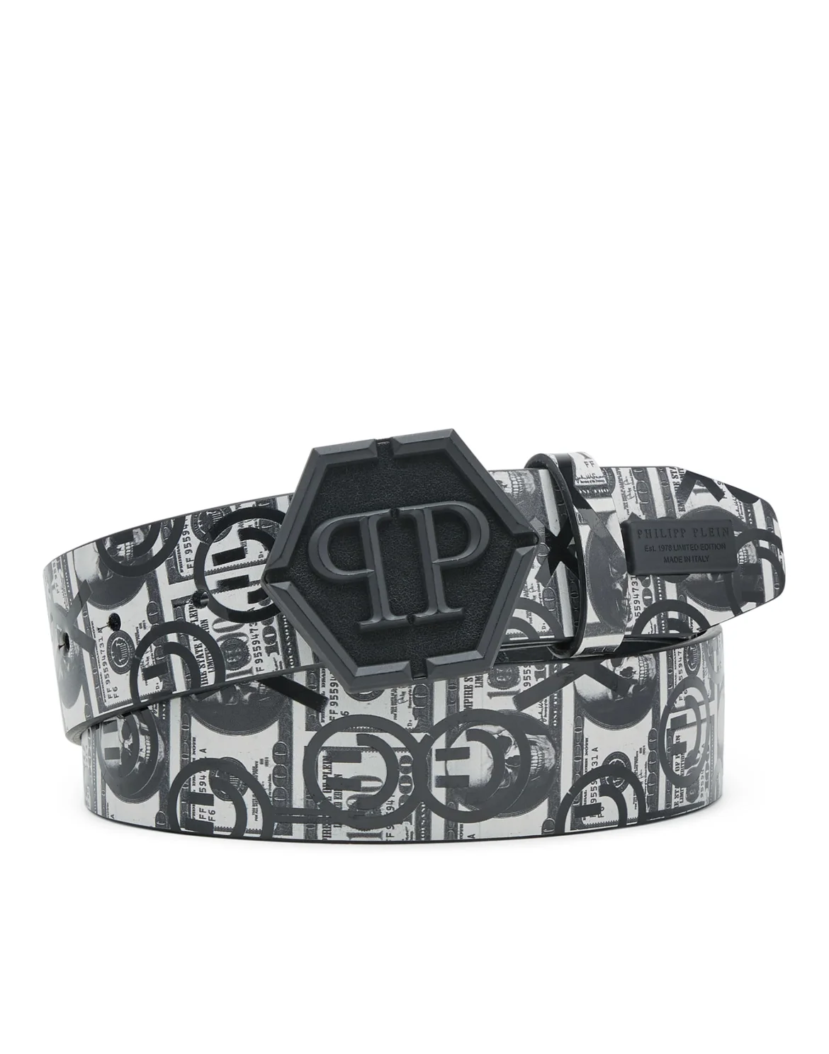 Patent Belt Dollar, цвет: Мультиколор