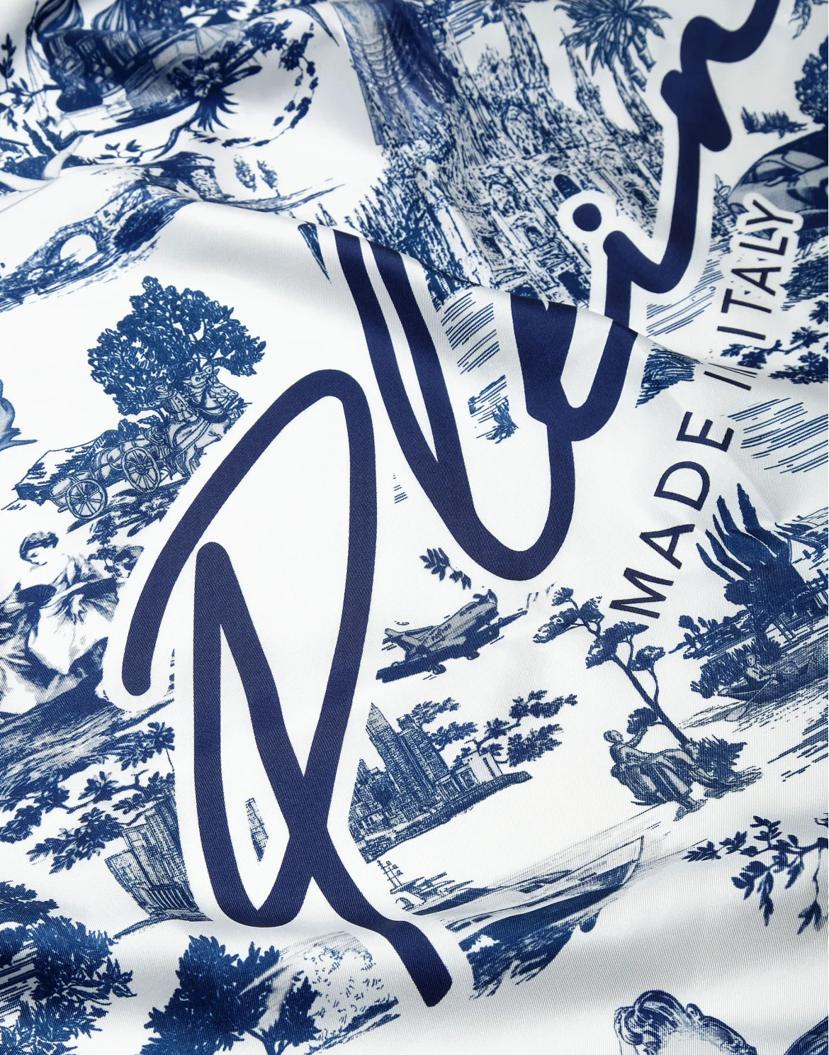 Silk Foulard 90x90 En PLEIN air, цвет: Белый
