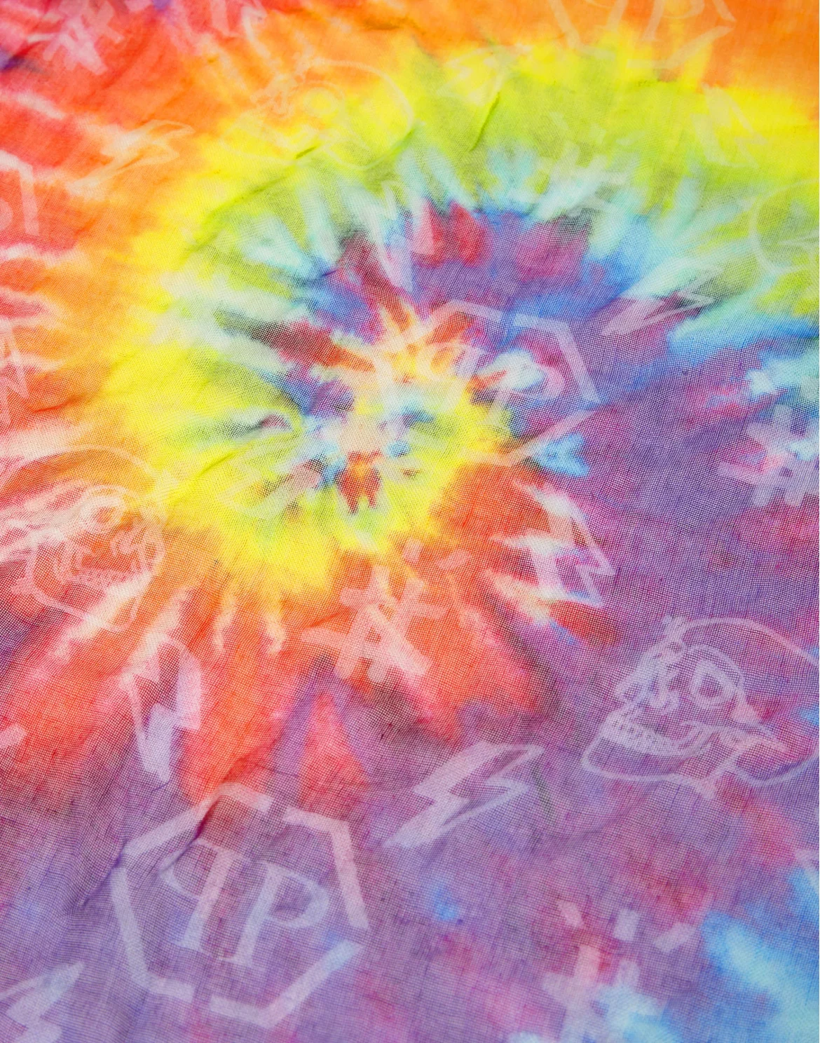 Shawl 140x140 Tie dye, цвет: Мультиколор