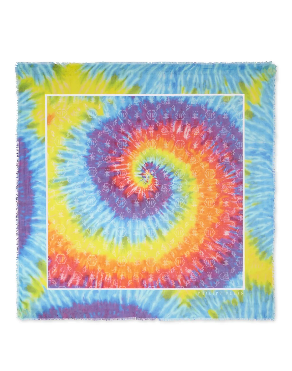Shawl 140x140 Tie dye, цвет: Мультиколор
