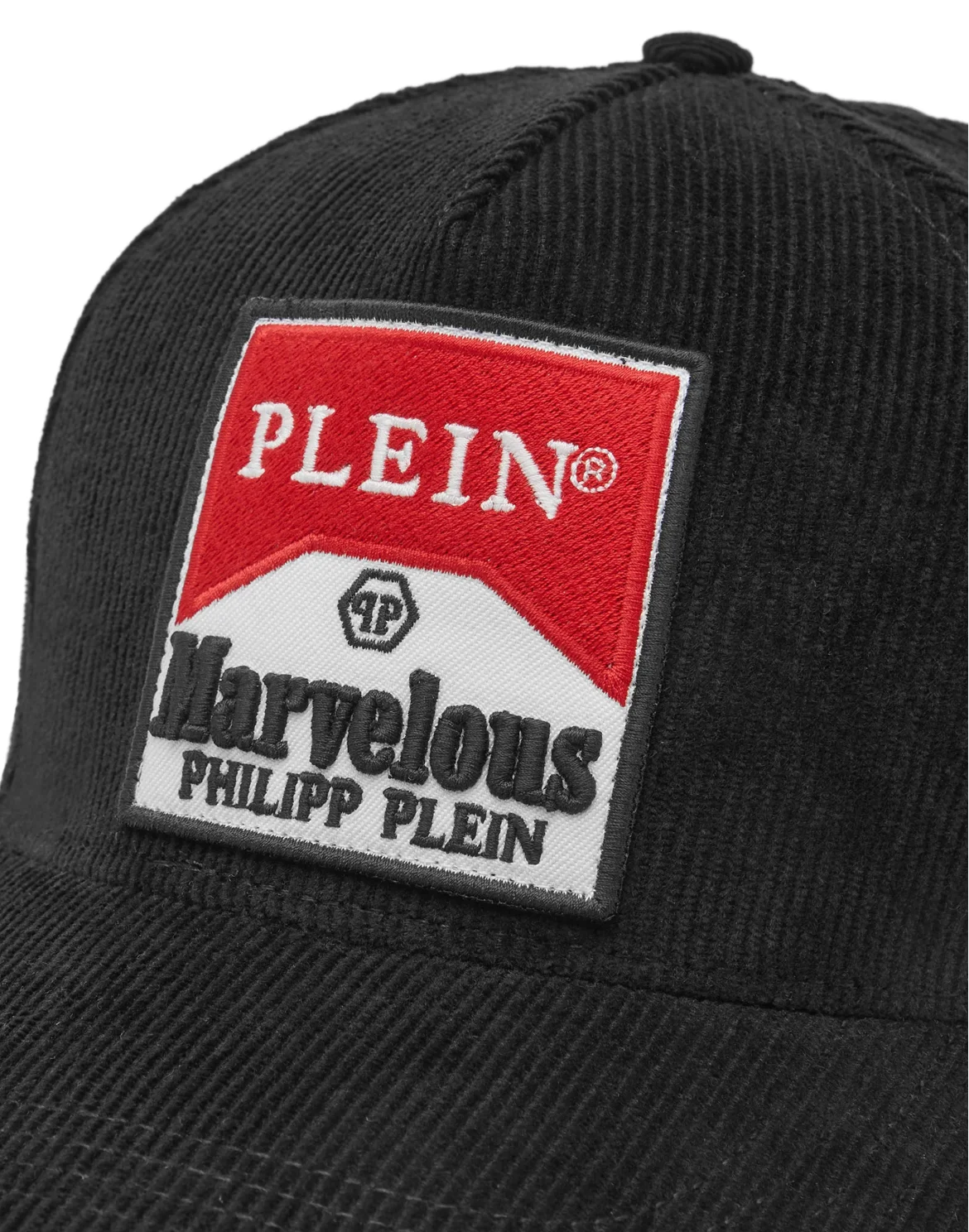 Courduroy Baseball Cap Marvelous, цвет: Черный