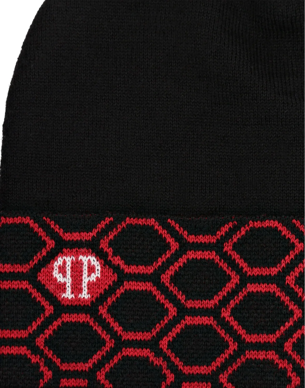 Wool Blend Hat Hexagon, цвет: Черный