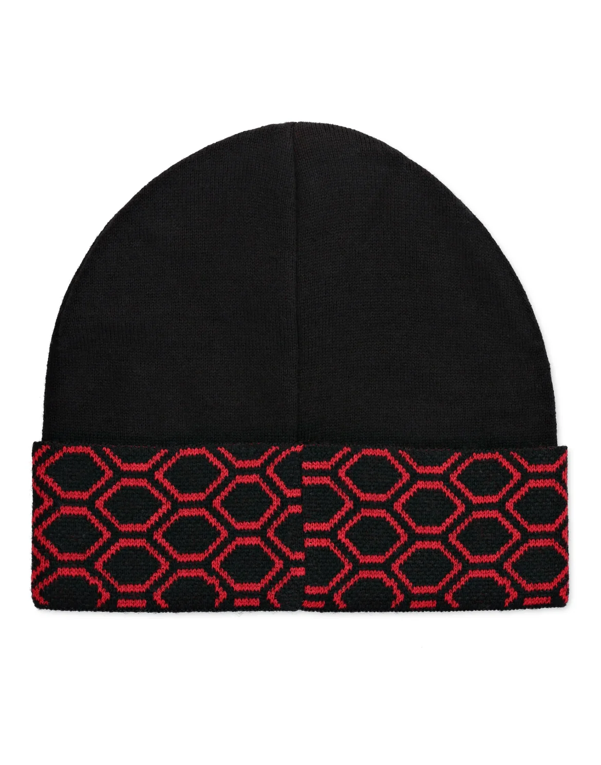 Wool Blend Hat Hexagon, цвет: Черный