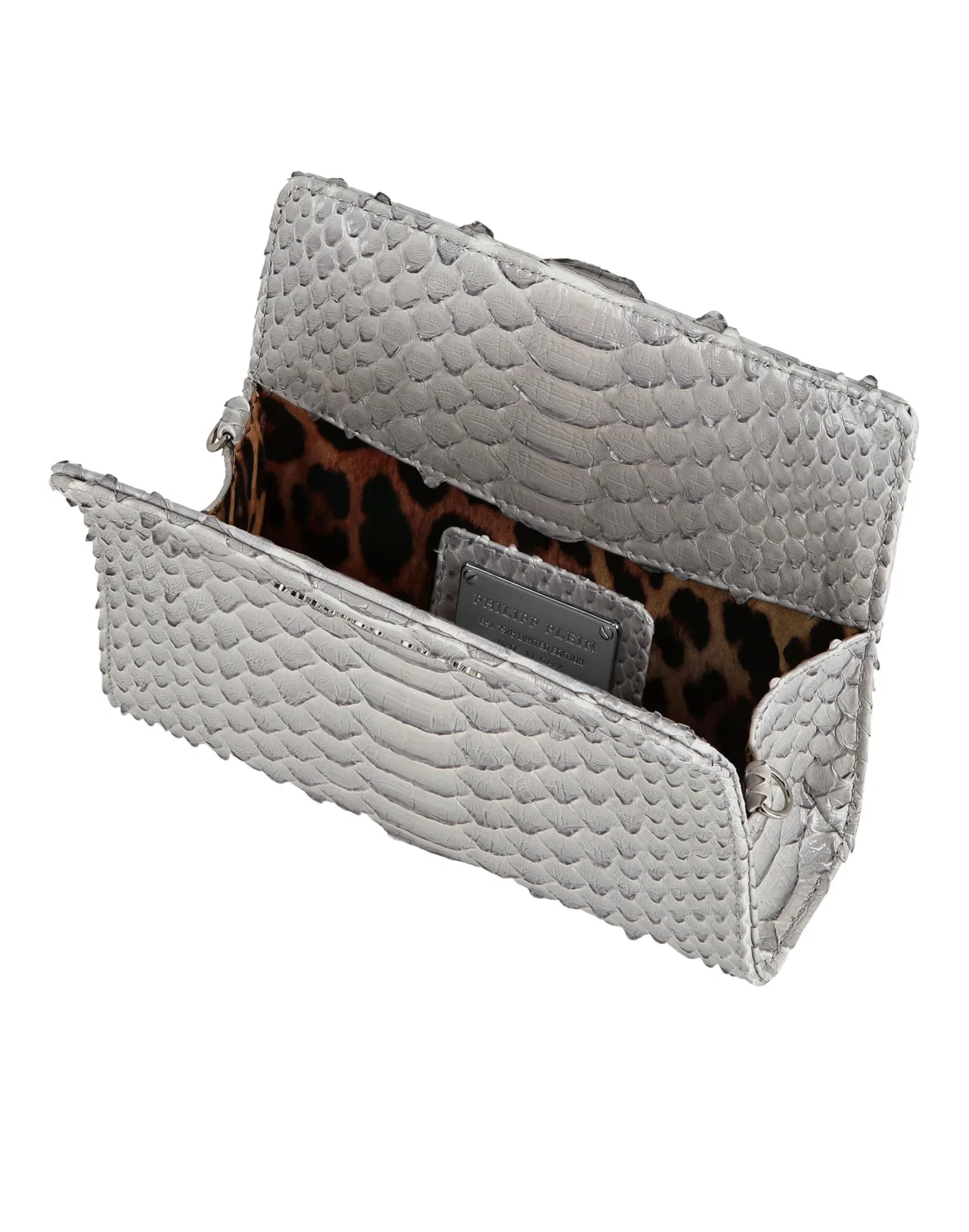 Python Shoulder Bag Luxury, цвет: Серый