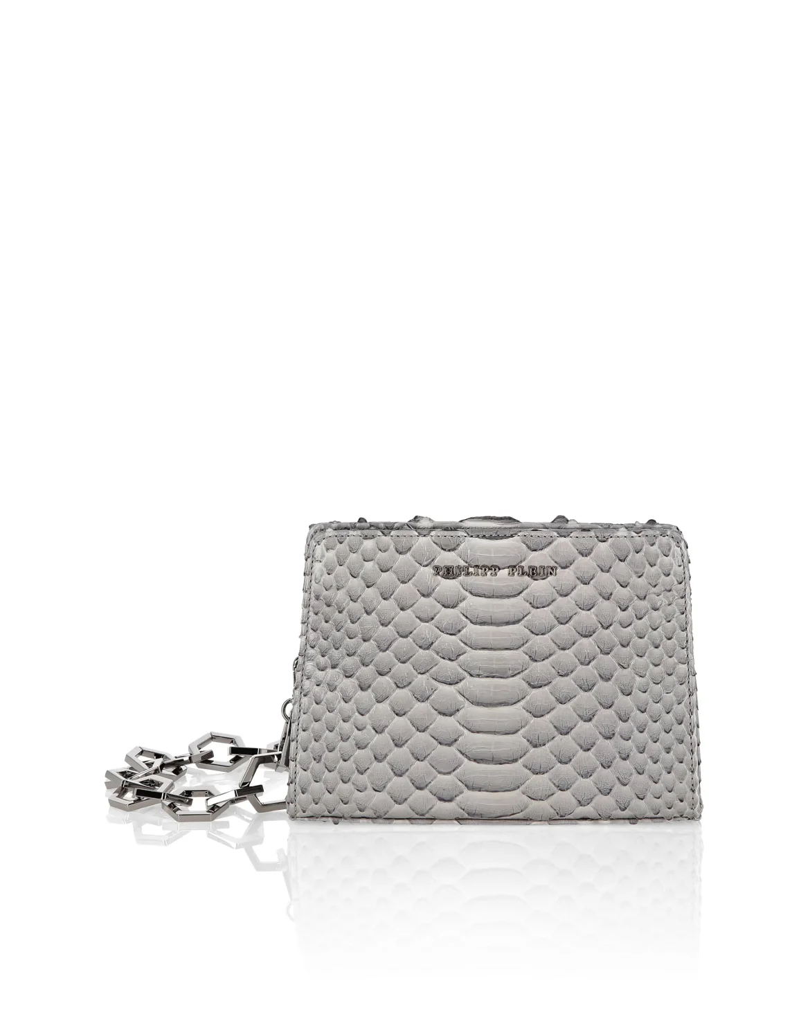 Python Shoulder Bag Luxury, цвет: Серый