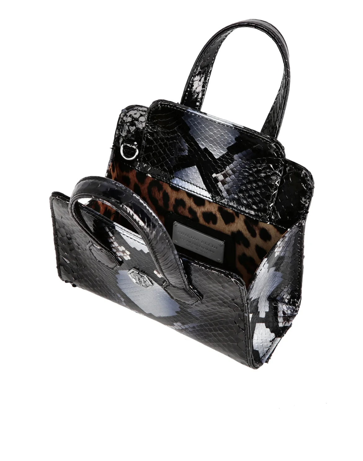 Python Handle bag Luxury, цвет: Черный
