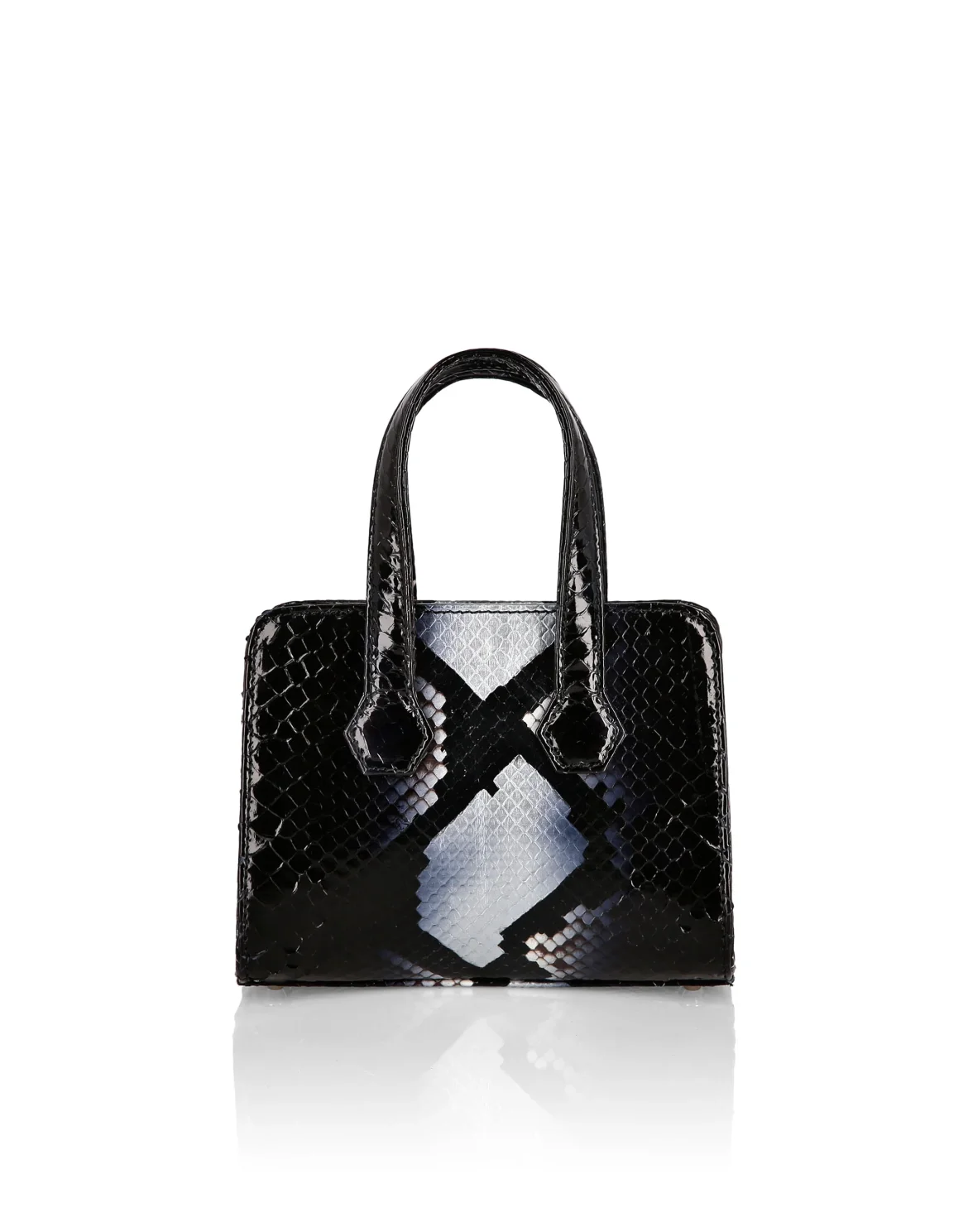 Python Handle bag Luxury, цвет: Черный