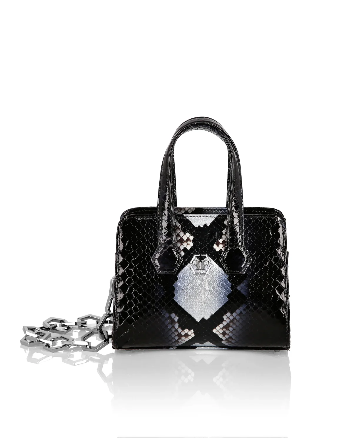 Python Handle bag Luxury, цвет: Черный