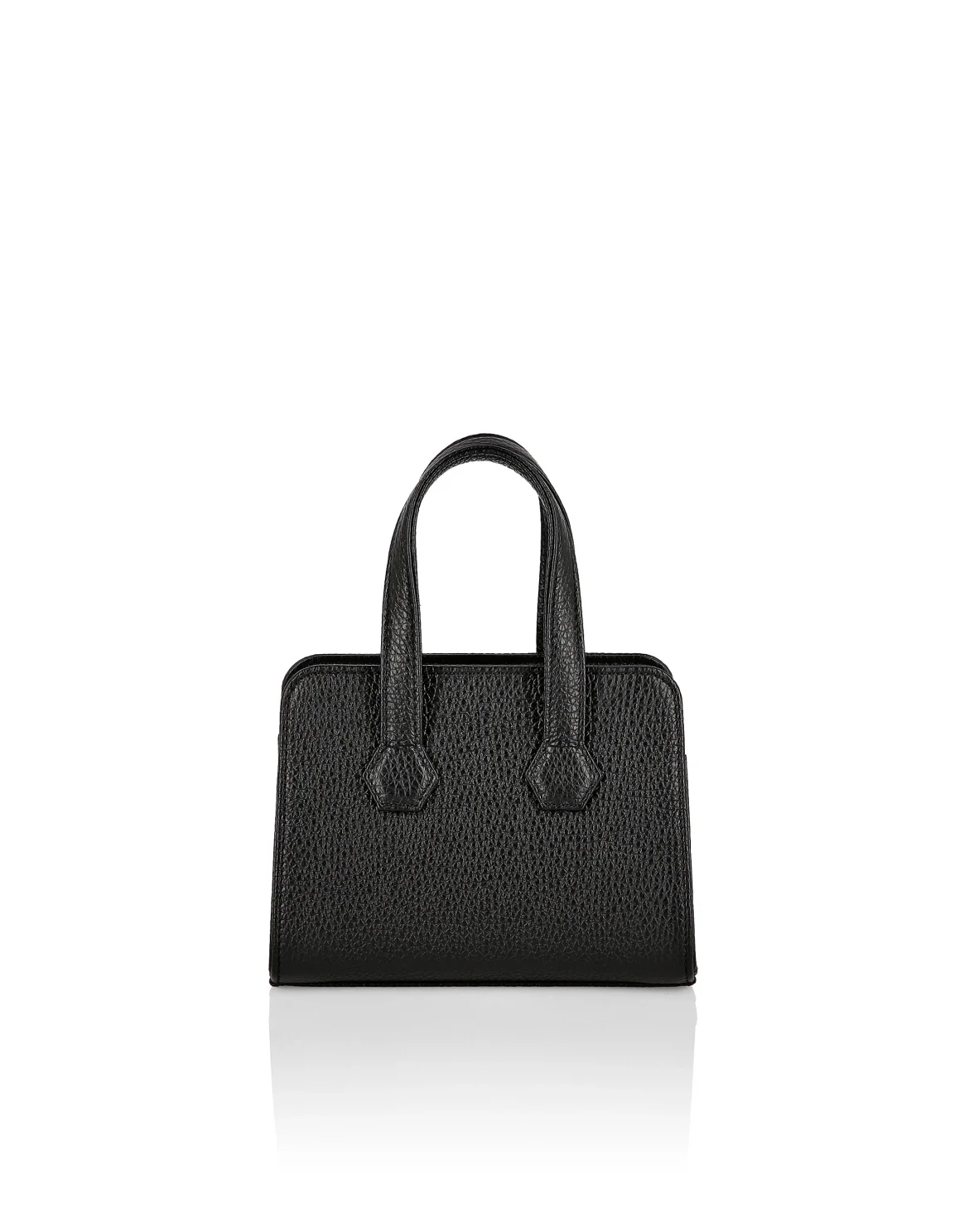 Leather Handle bag Iconic Plein, цвет: Черный