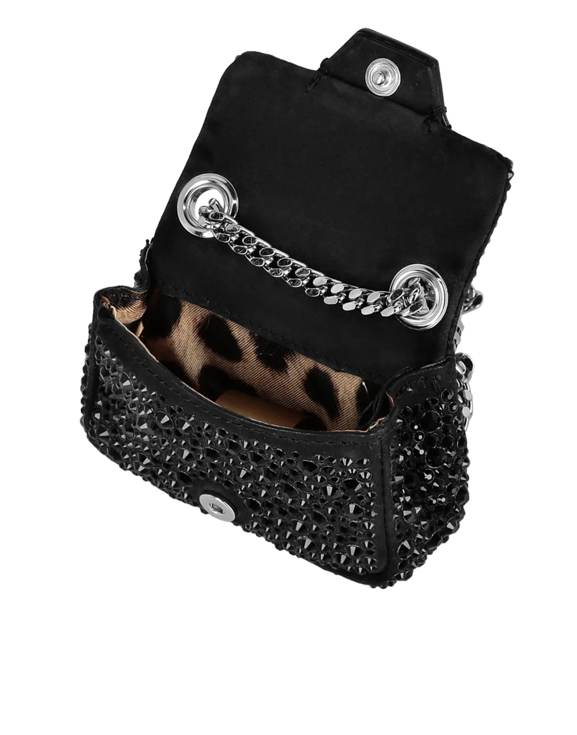 Suede Mini Shoulder Iconic Plein, цвет: Черный