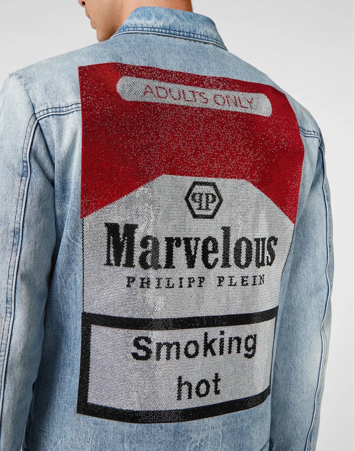 Denim Jacket stones Marvelous, цвет: Голубой