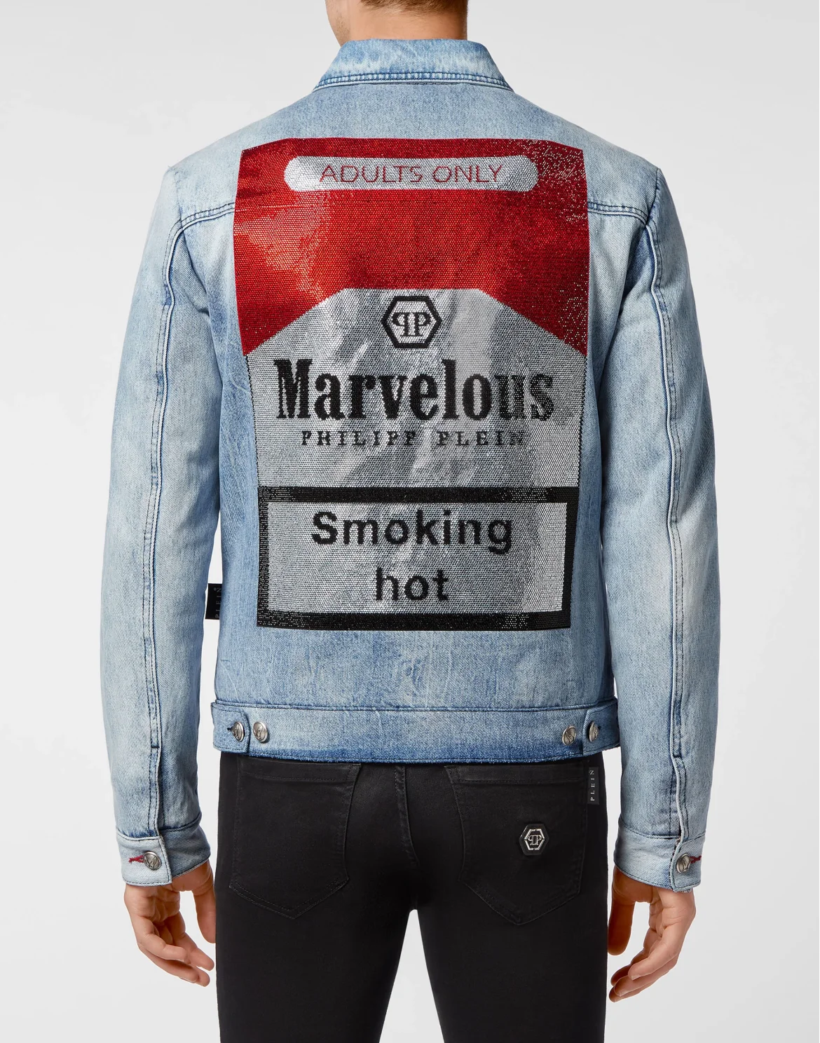 Denim Jacket stones Marvelous, цвет: Голубой