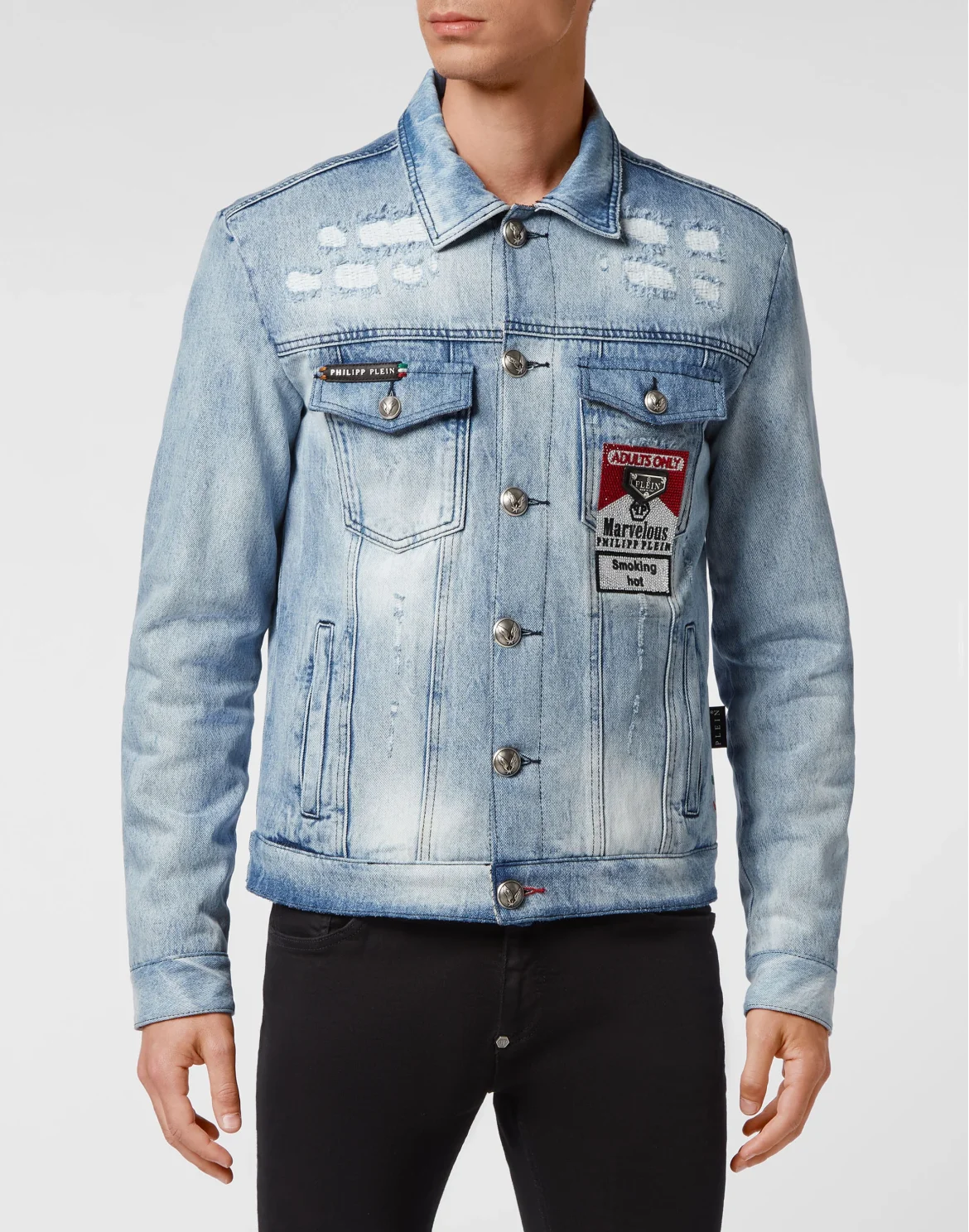 Denim Jacket stones Marvelous, цвет: Голубой
