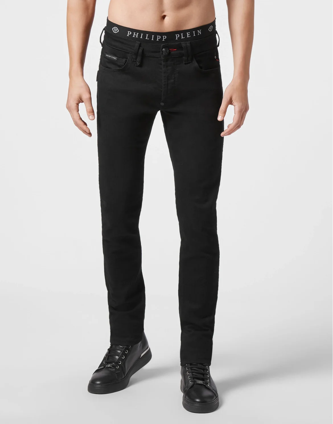 Denim Super Straight Cut Istitutional, цвет: Черный