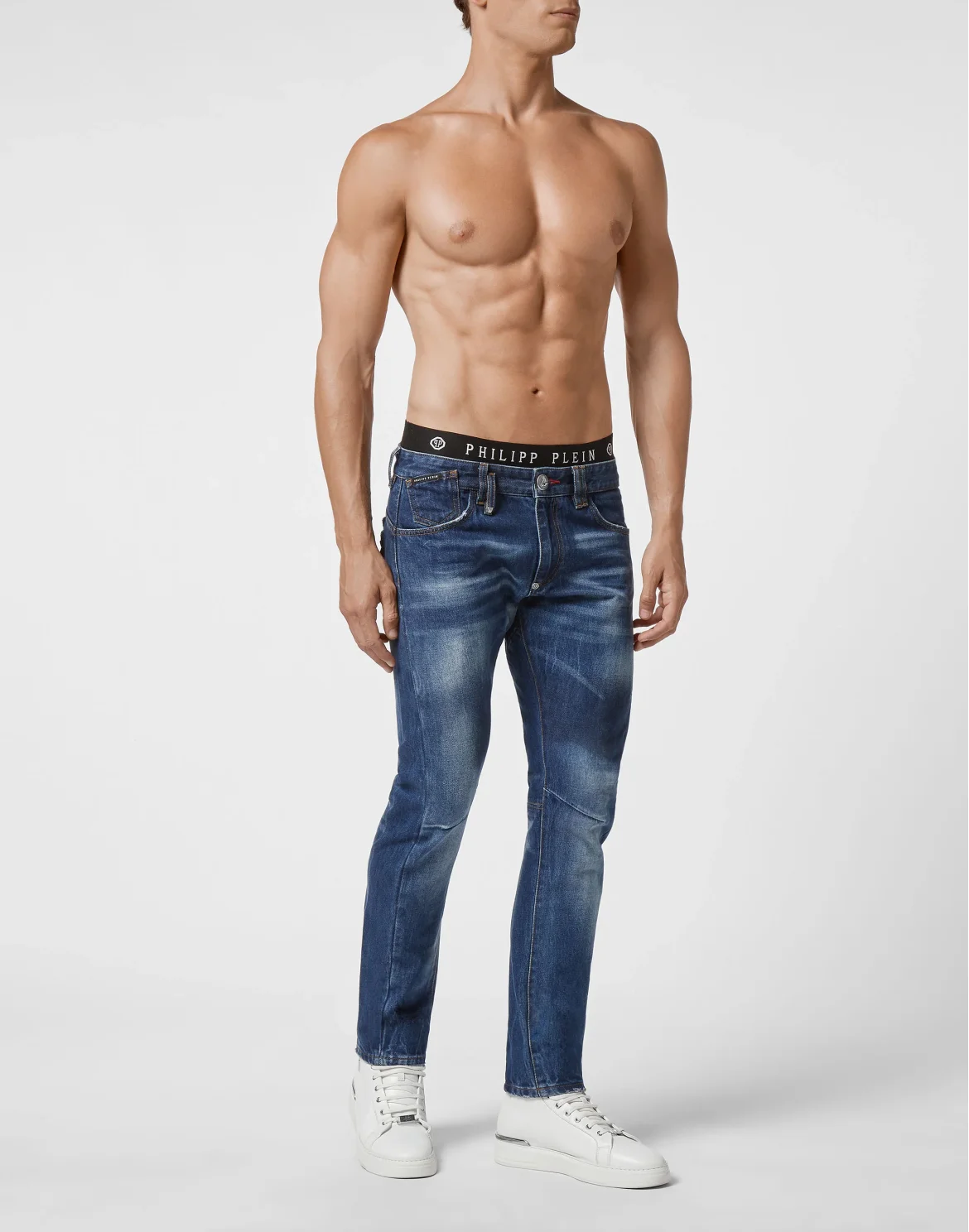 Denim Milano cut Iconic Plein, цвет: Синий