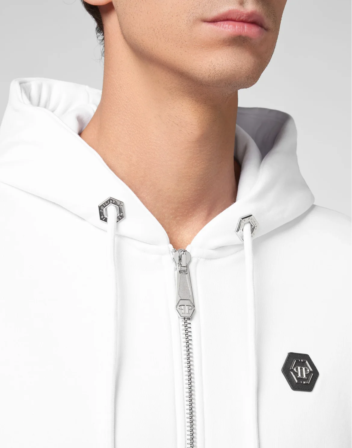 Hoodie Sweatjacket Istitutional, цвет: Белый