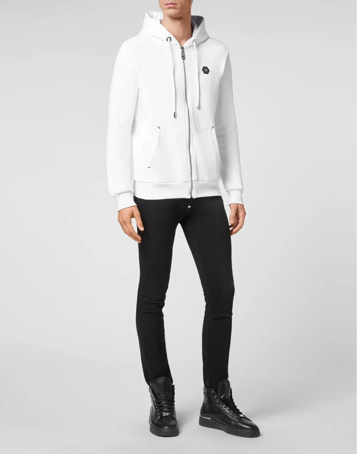 Hoodie Sweatjacket Istitutional, цвет: Белый