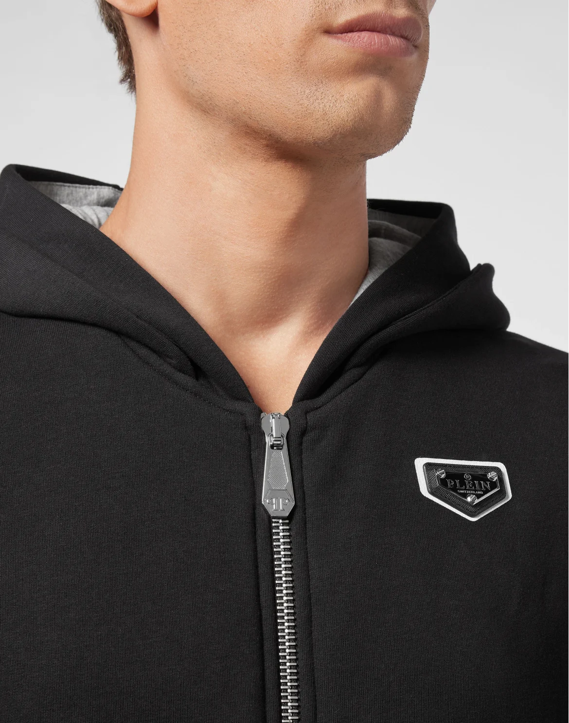 Hoodie Sweatjacket stones Skull, цвет: Черный