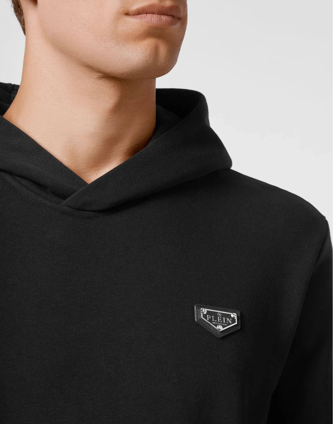 Hoodie sweatshirt Iconic Plein, цвет: Черный
