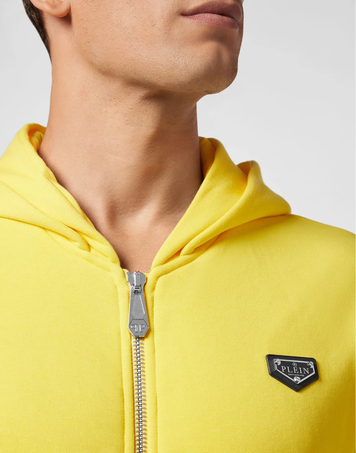 Hoodie Sweatjacket Iconic Plein, цвет: Желтый