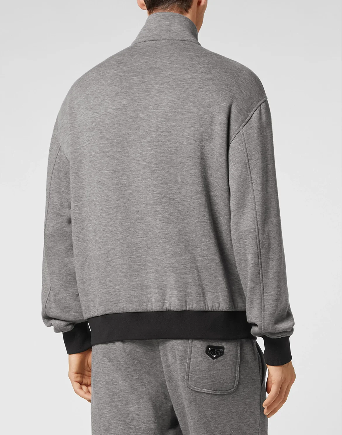Jogging Jacket/Trousers Iconic Plein, цвет: Серый