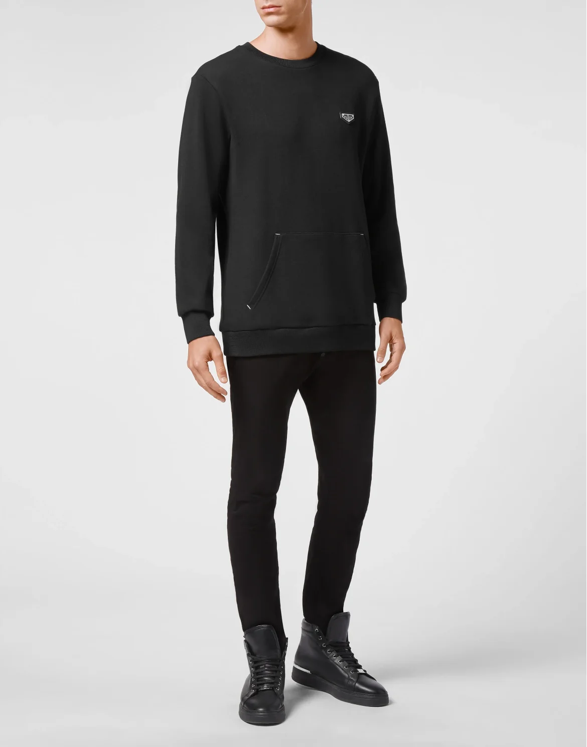 Sweatshirt LS Iconic Plein, цвет: Черный