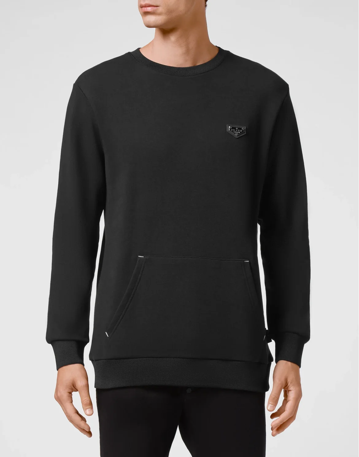 Sweatshirt LS Iconic Plein, цвет: Черный
