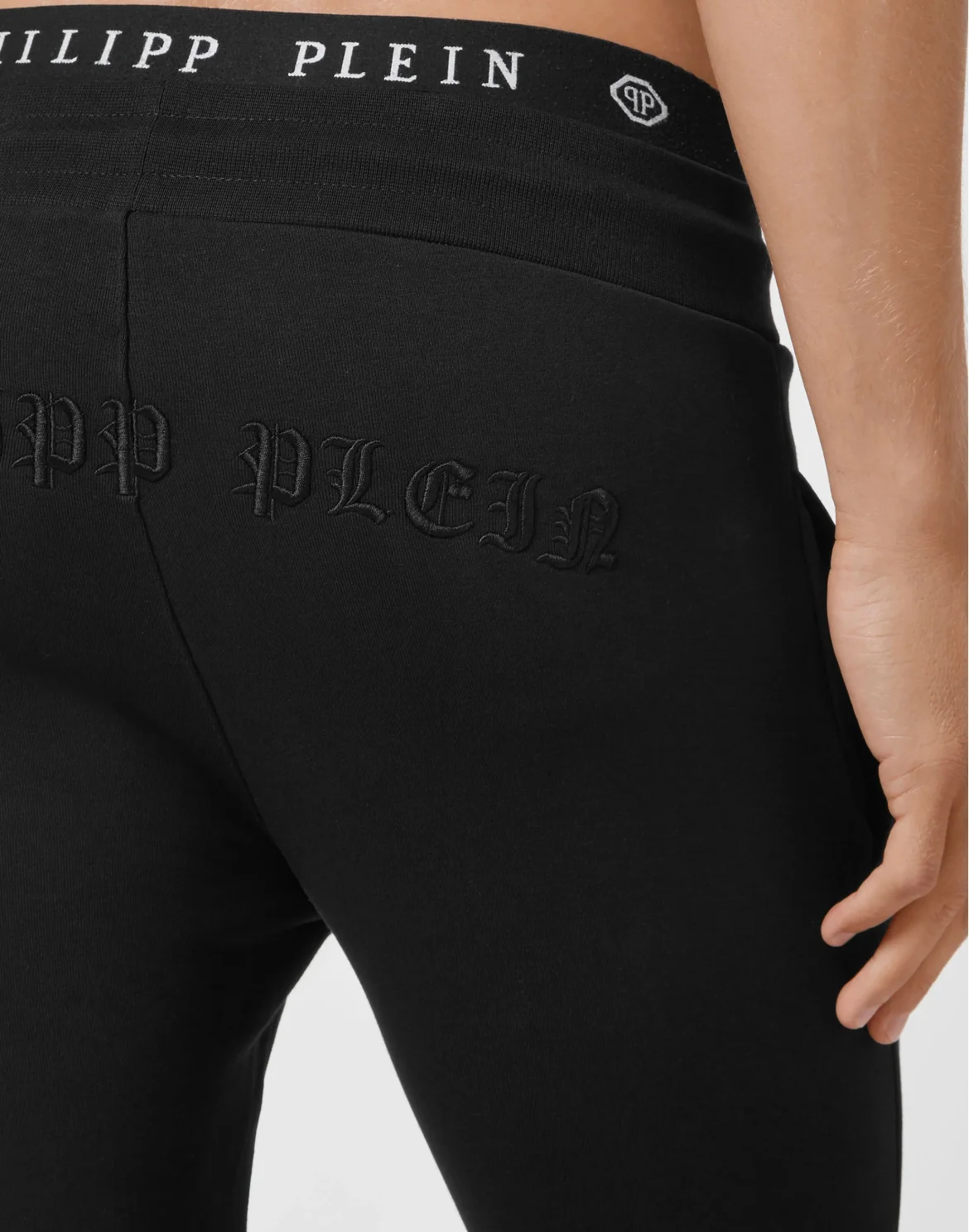 Jogging Trousers print Gothic Plein, цвет: Черный