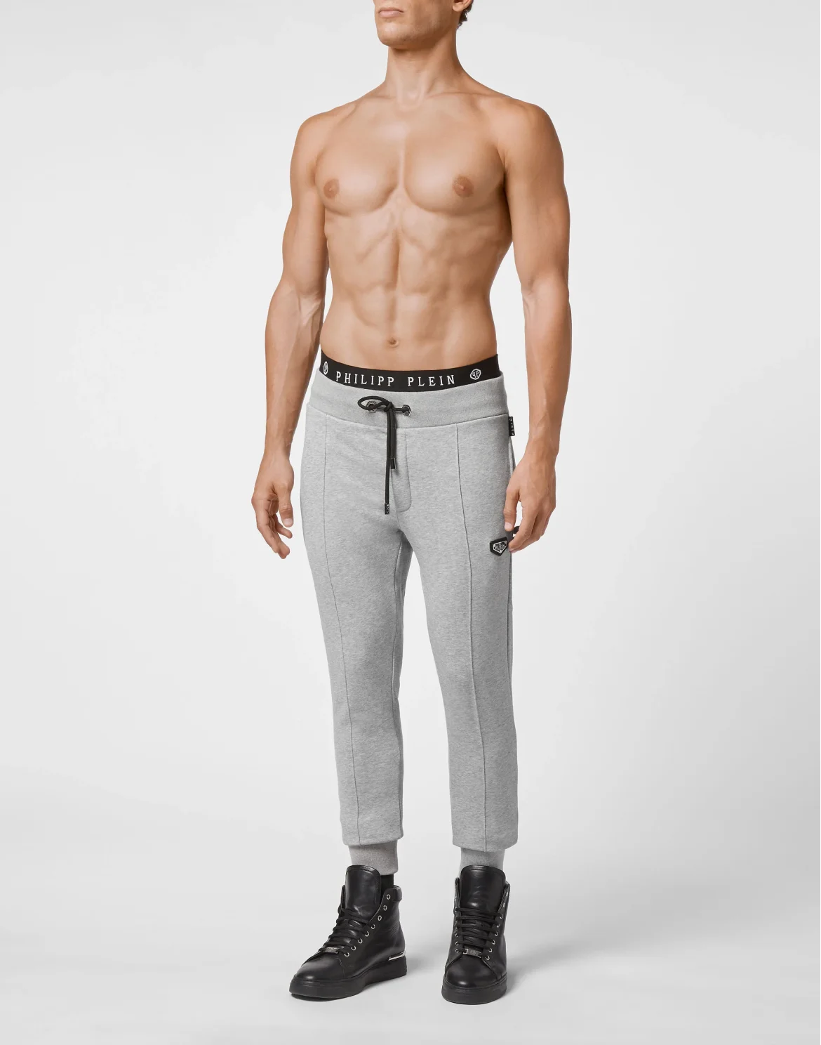 Jogging Trousers Iconic Plein, цвет: Серый