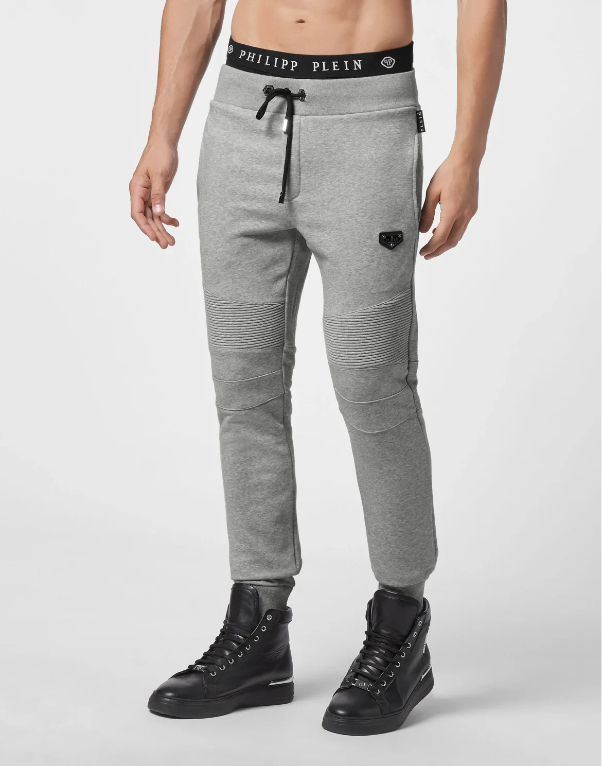 Jogging Trousers Iconic Plein, цвет: Серый