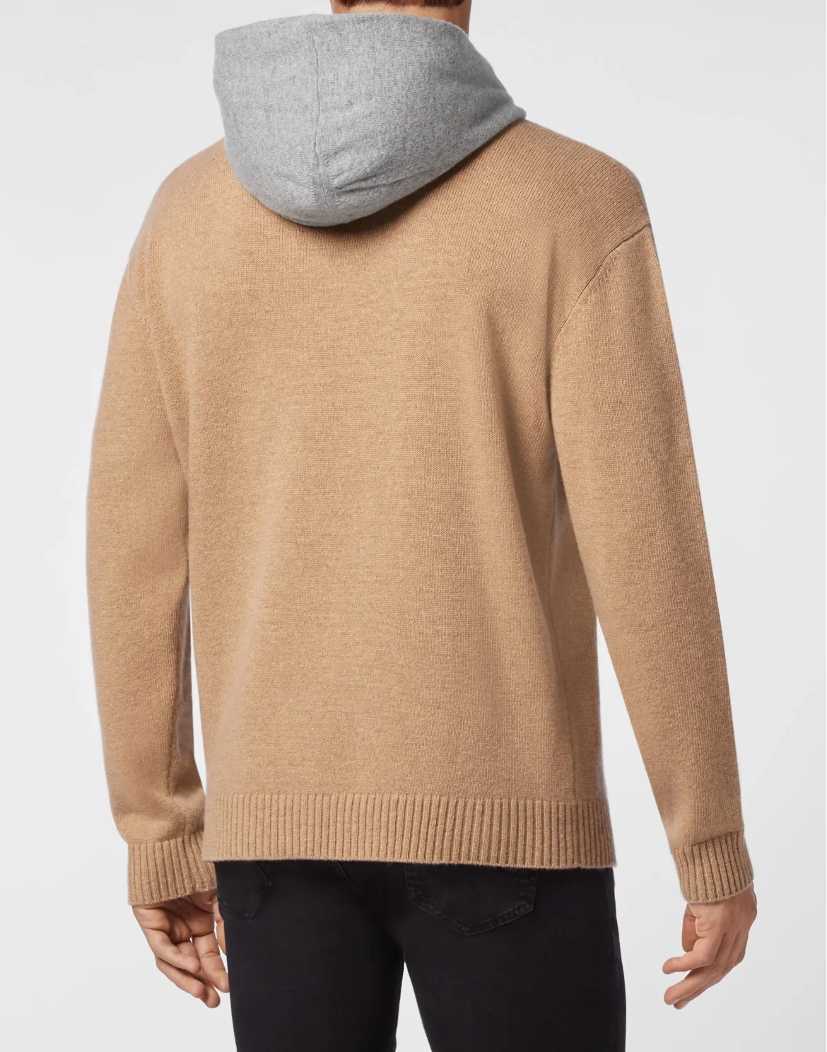 Cashmere Hoodie sweatshirt Iconic Plein, цвет: Бежевый