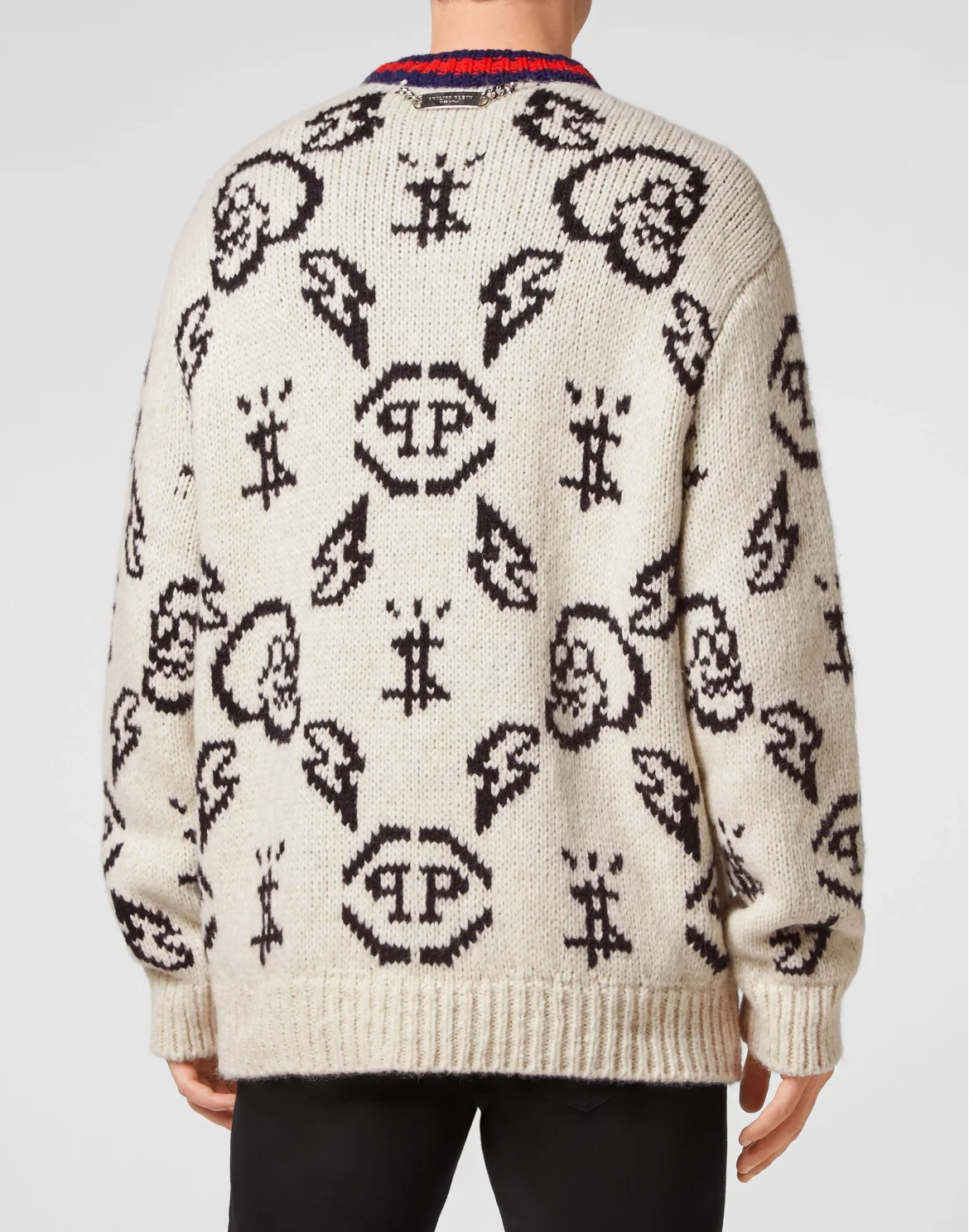 Merino wool Pullover Round Neck USA LS, цвет: Бежевый