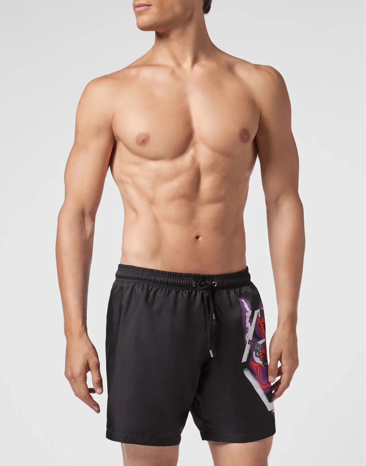 Beachwear Short Trousers Bad Devil, цвет: Черный