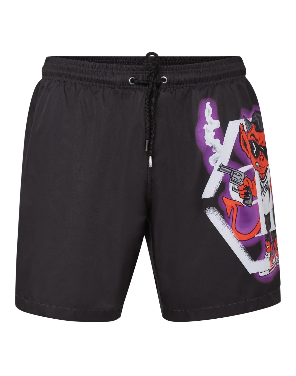 Beachwear Short Trousers Bad Devil, цвет: Черный