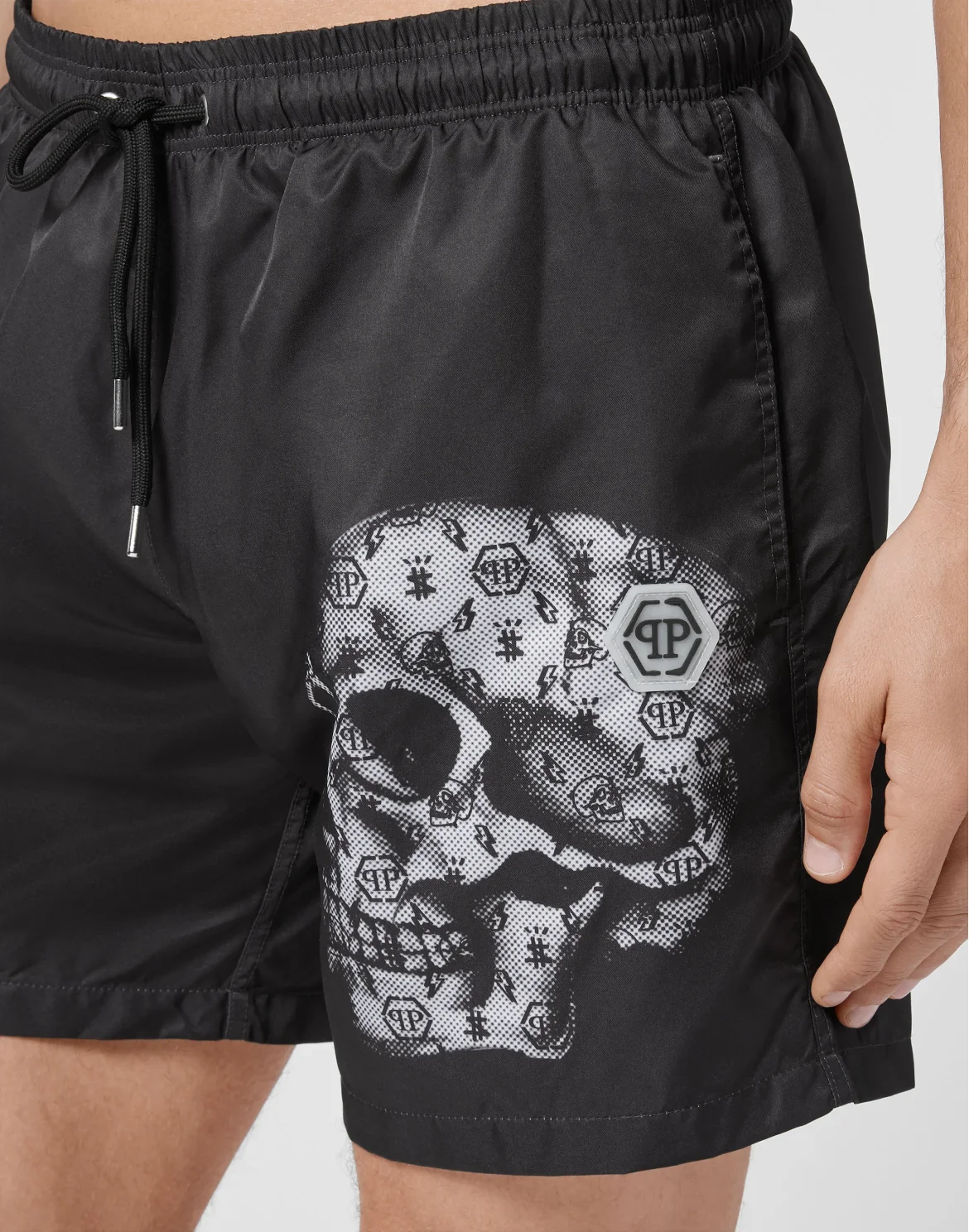 Beachwear Short Trousers Skull, цвет: Черный
