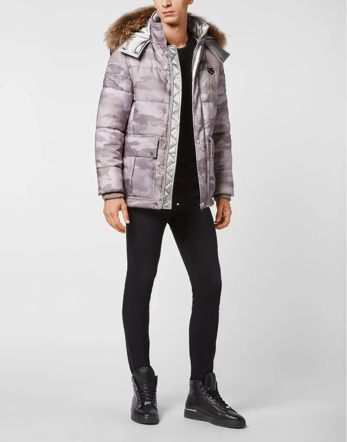 Nylon Jacket Camouflage Luxury, цвет: Бежевый