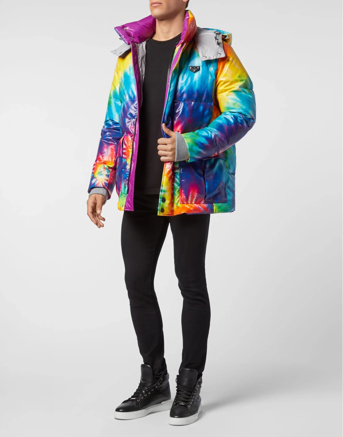 Nylon Jacket Tie dye, цвет: Мультиколор