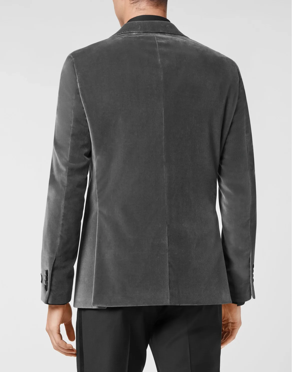 Velvet Blazer Lord Fit Elegant, цвет: Серый