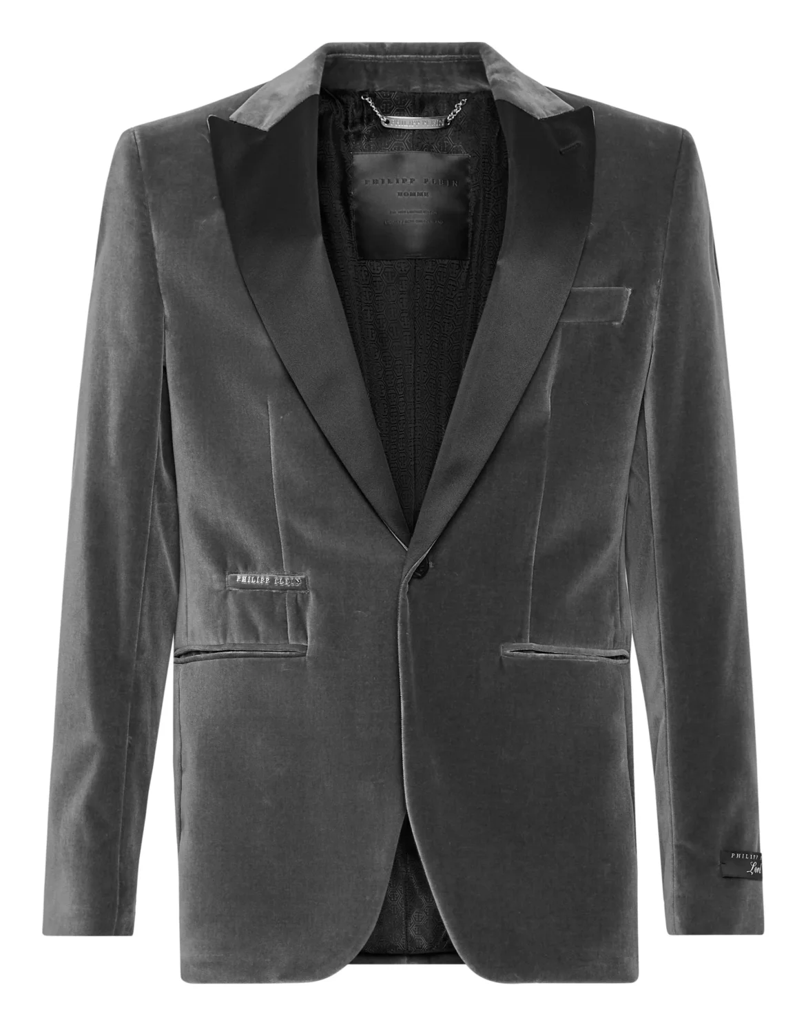 Velvet Blazer Lord Fit Elegant, цвет: Серый