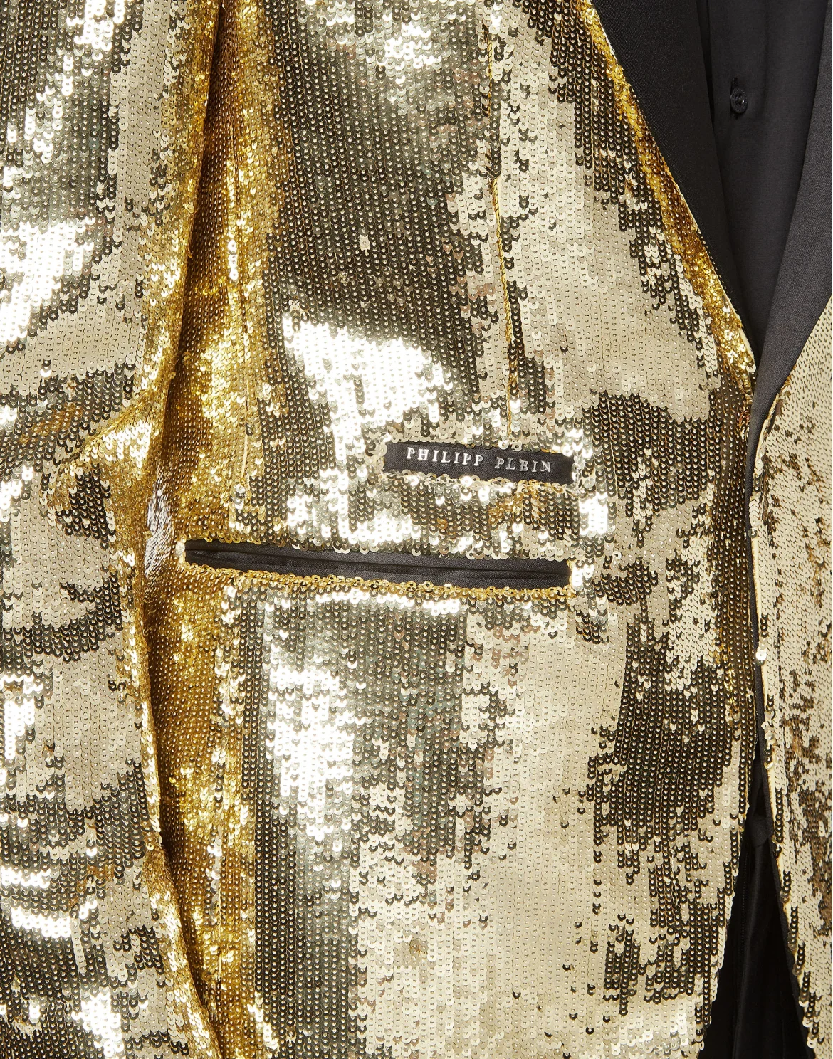 Blazer Lord Fit Paillettes, цвет: Золотой
