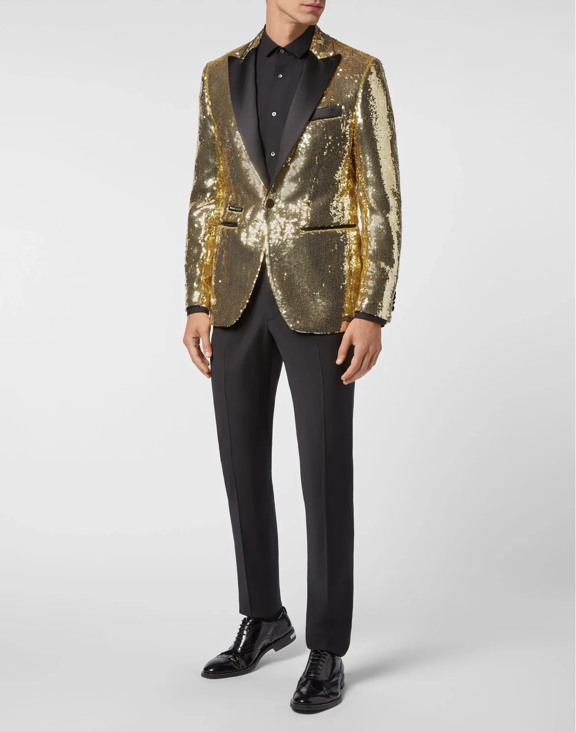 Blazer Lord Fit Paillettes, цвет: Золотой