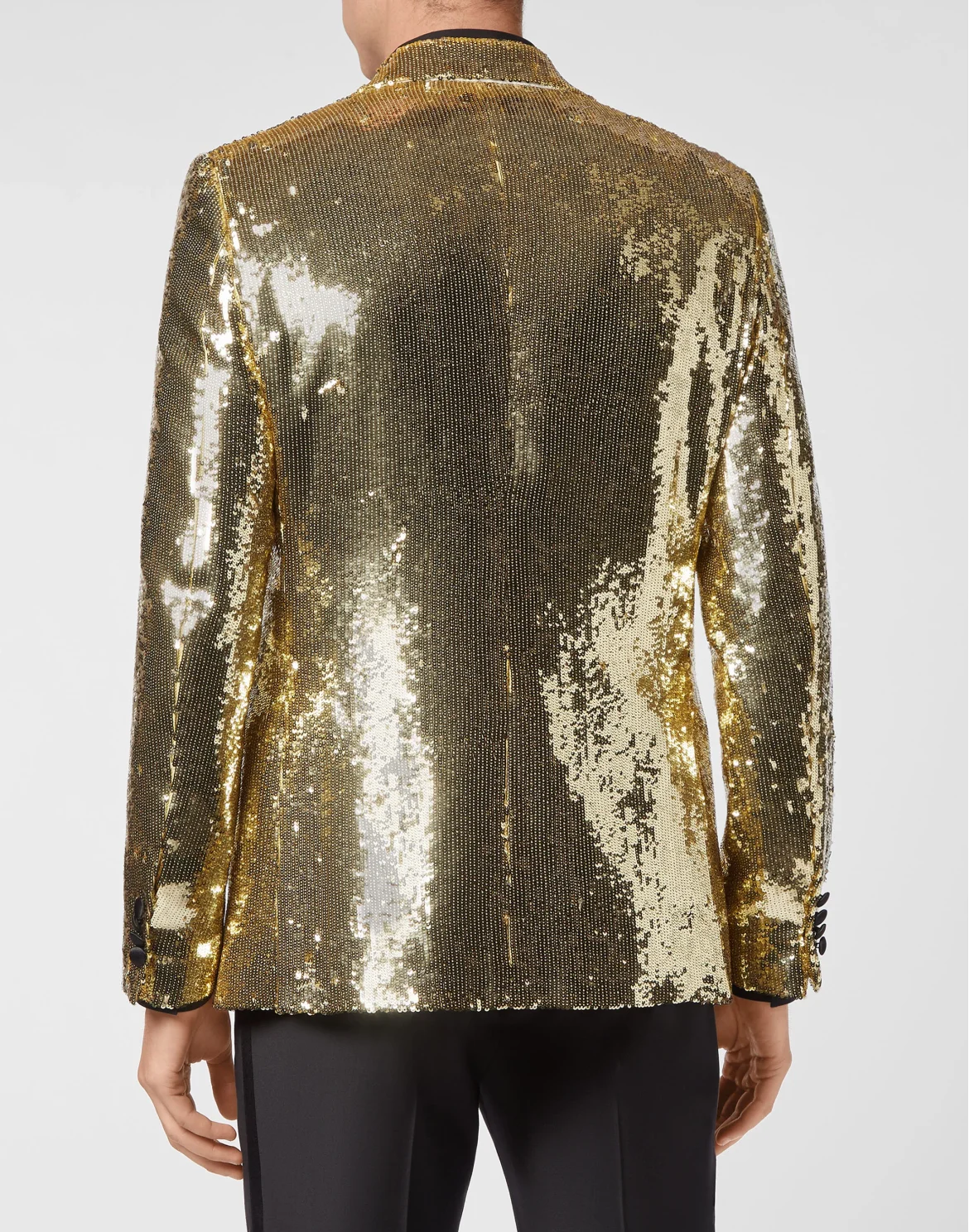 Blazer Lord Fit Paillettes, цвет: Золотой