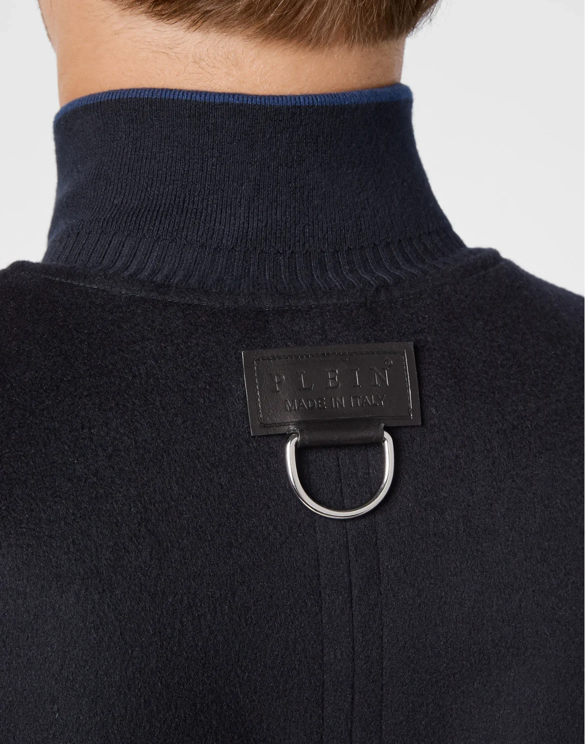 Cashmere 10 Jacket/Trousers suede insert Iconic Plein, цвет: Синий