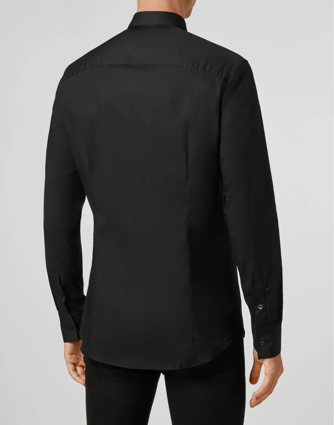 Shirt Sugar Daddy Fit LS Iconic Plein, цвет: Черный