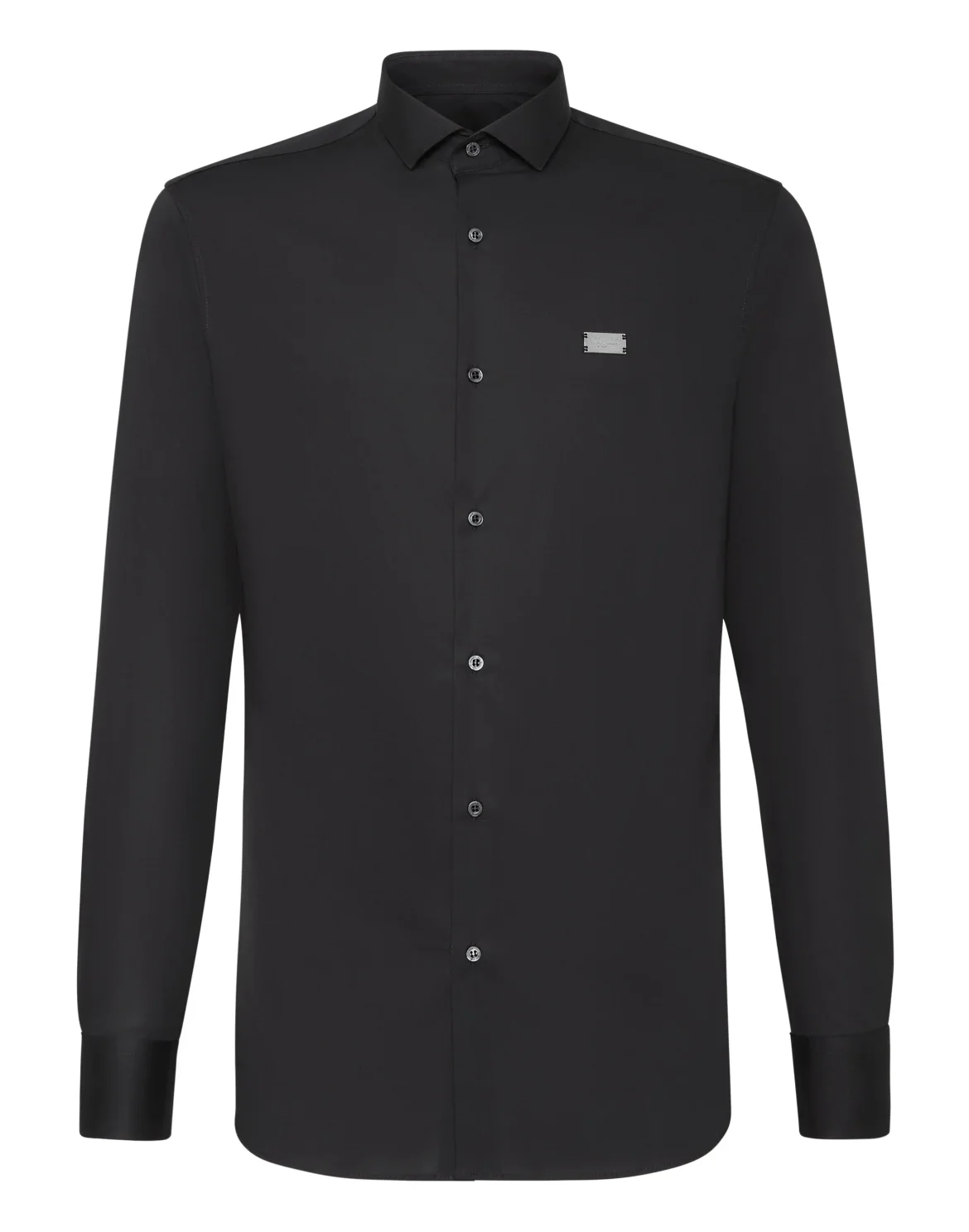 Shirt Sugar Daddy Fit LS Iconic Plein, цвет: Черный