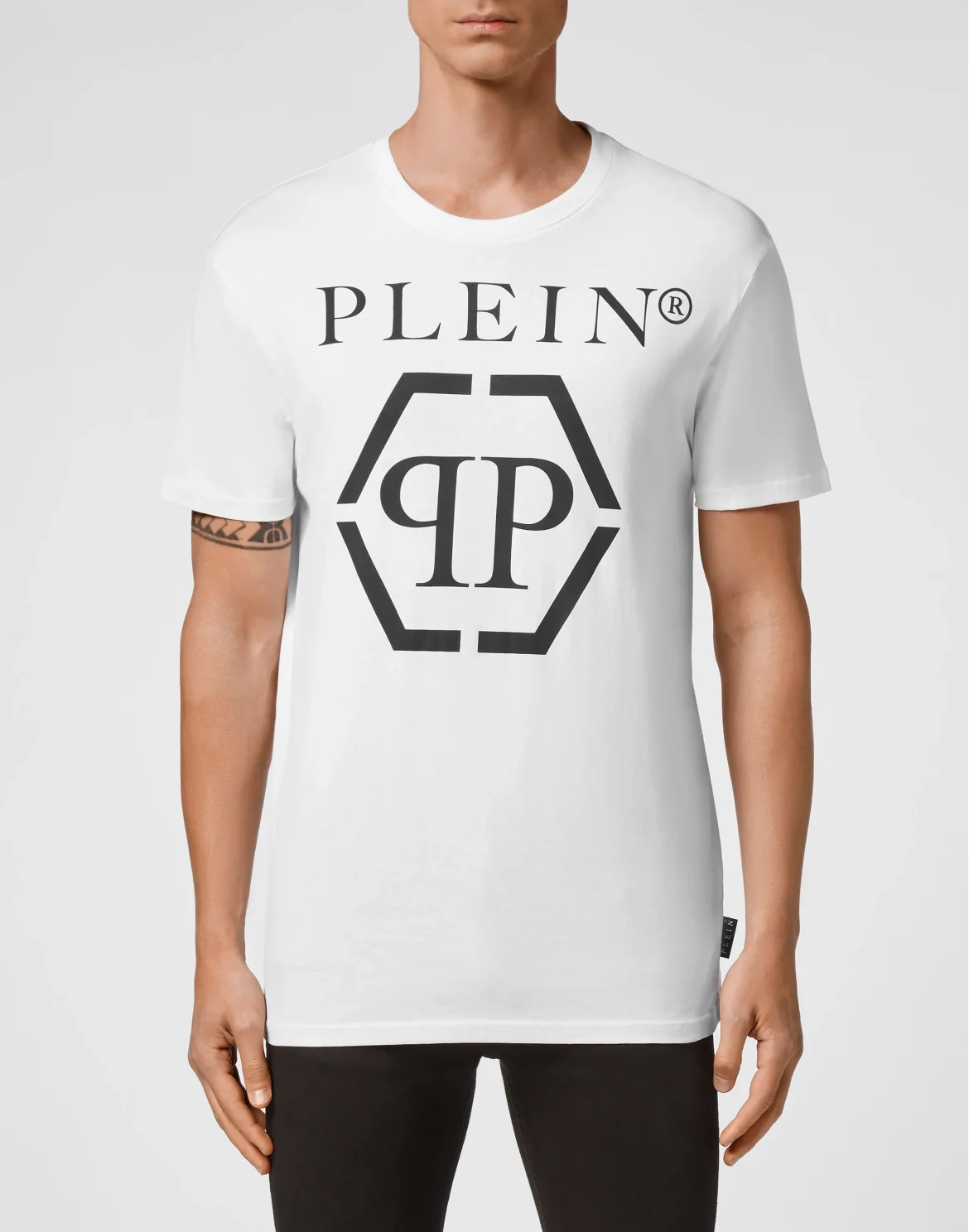 T-shirt Round Neck SS Hexagon, цвет: Белый