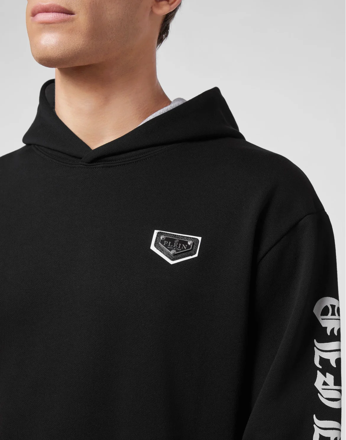 Hoodie sweatshirt print Skull, цвет: Черный