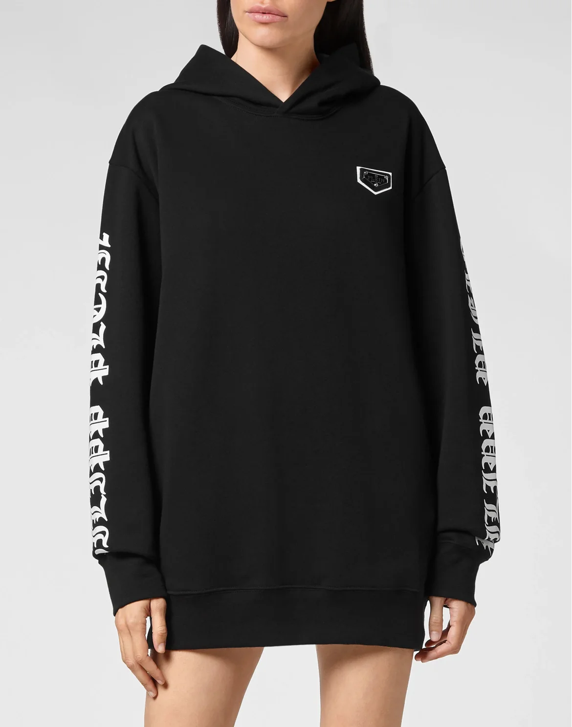 Hoodie sweatshirt print Skull, цвет: Черный