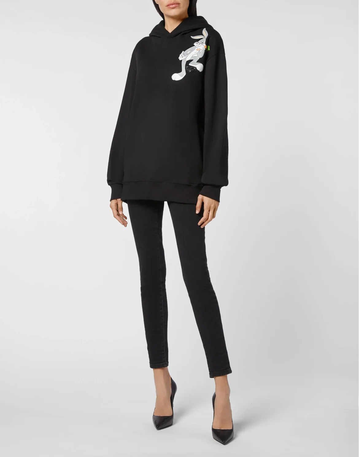 Hoodie sweatshirt Looney Tunes, цвет: Черный